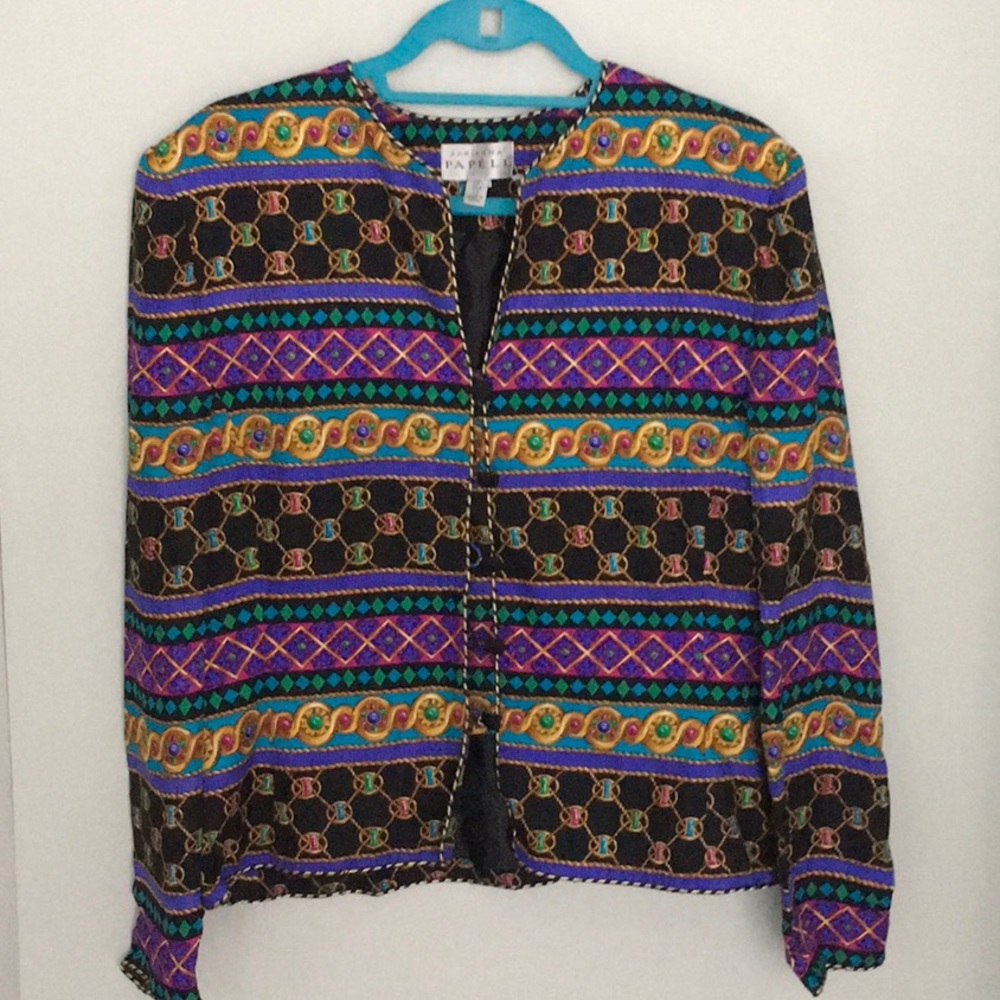 Adrianna Papell Print Jacket